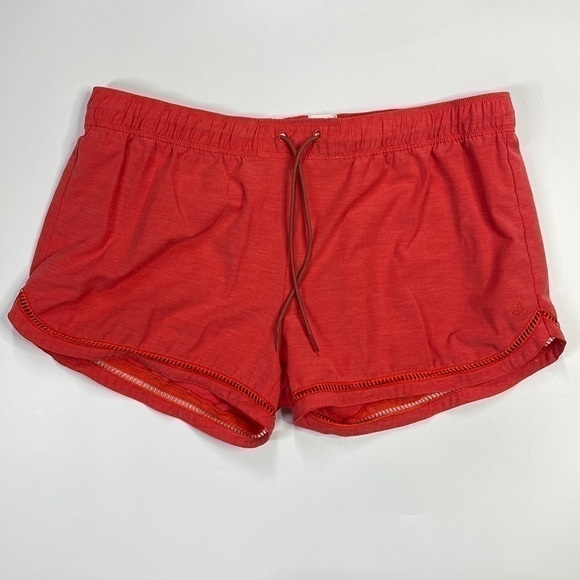 Prana Mariya Short 3" Inseam UPF 50" Red Size Large - Picture 1 of 8